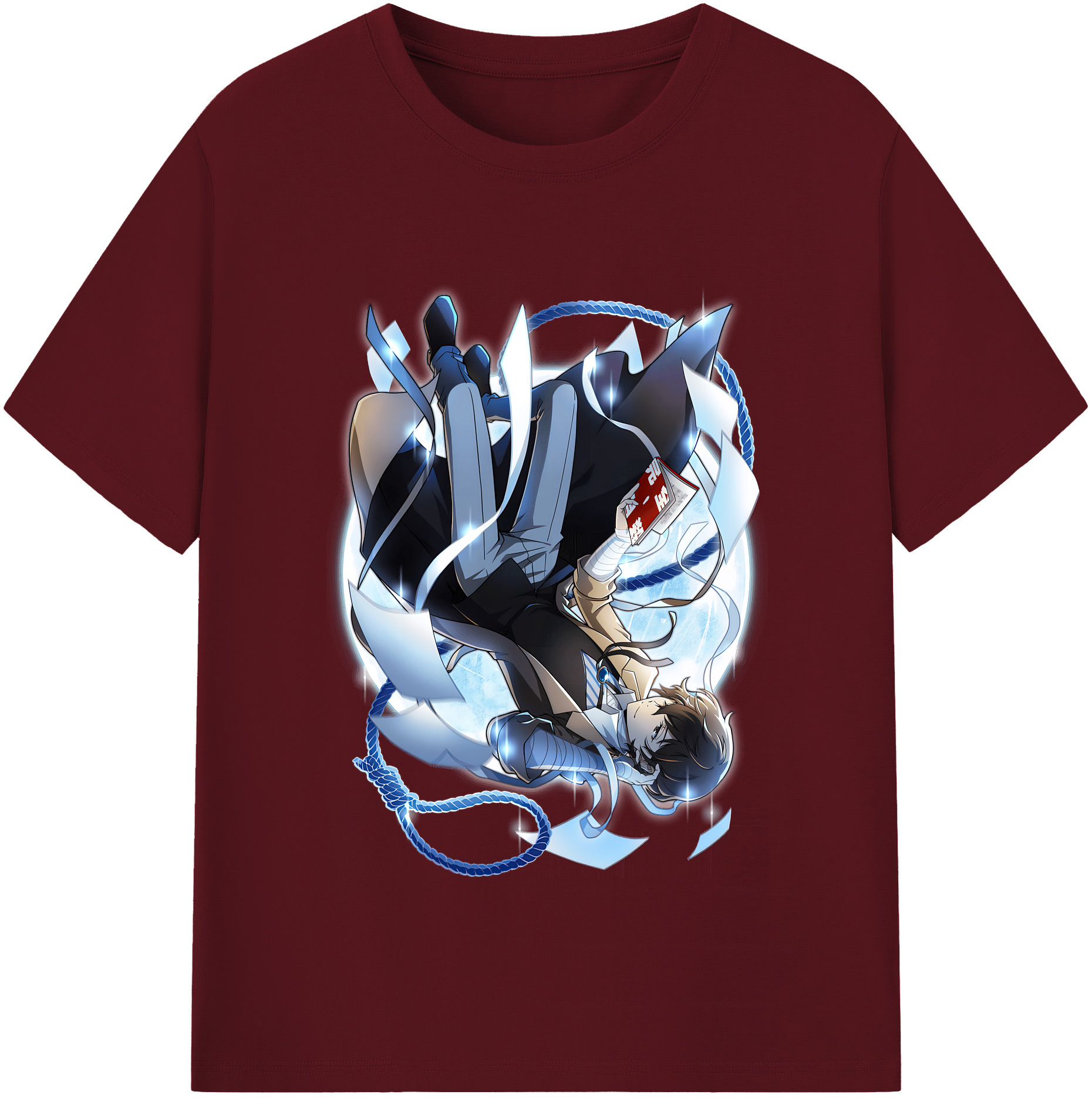 （画像用） 文豪ストレイドッグス Bungo Stray Dogs 綿100％半袖Tシャツ（フロントプリント）
